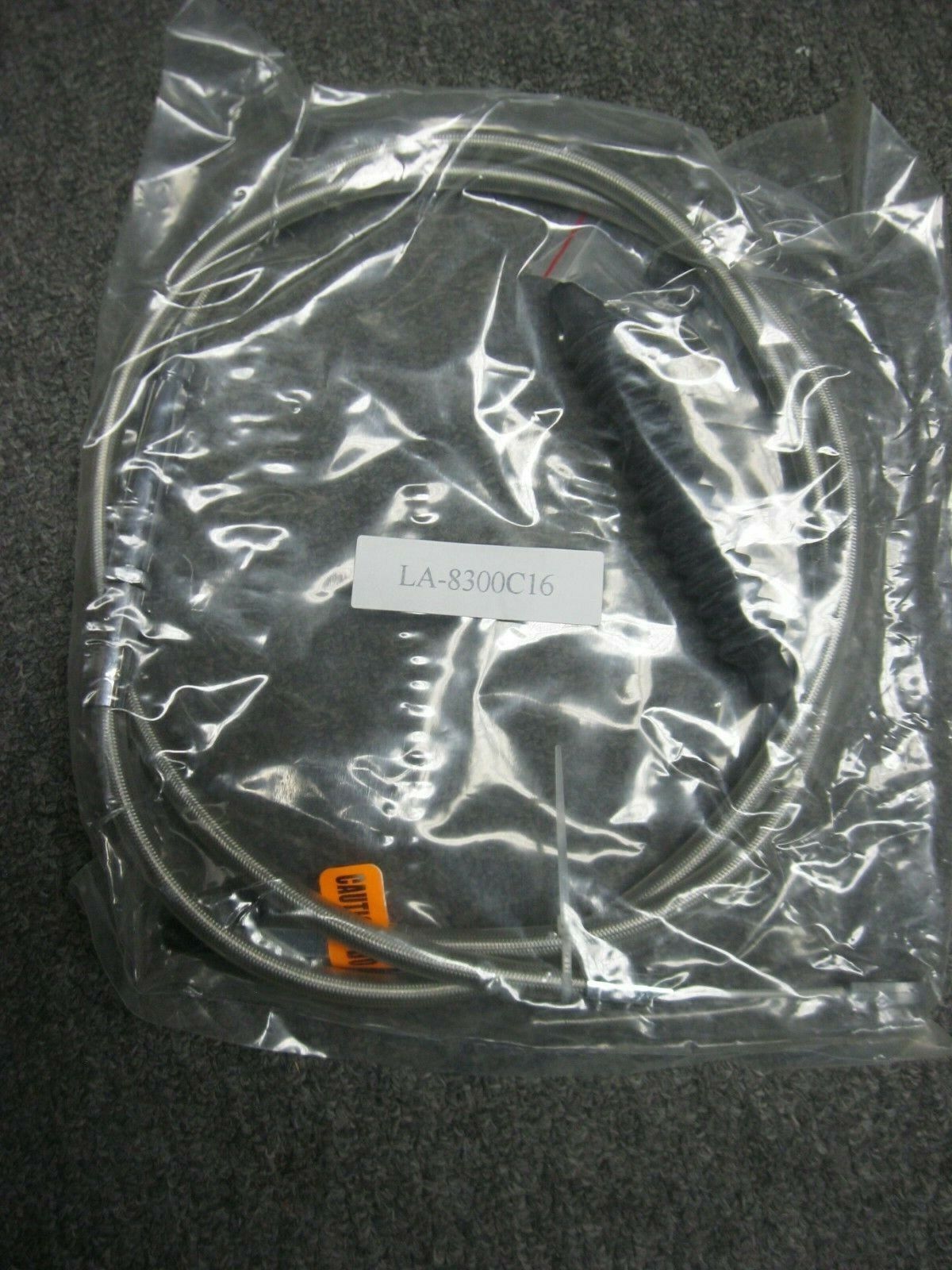 LA Choppers LA-8310KT-16 Ext Stainless Steel Cable & Brake Line Kit XL Sportster