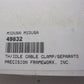 MID USA 49832 THOTTLE / IDLE CABLE CLAMP / SEPARATOR UW/DUAL CABLES .270"ID EYES