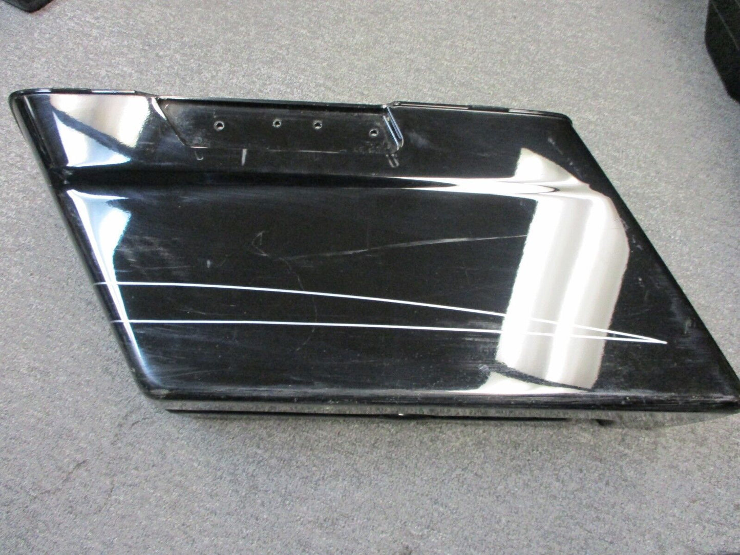 Harley Davidson OEM 94-13 Touring Saddlebags Black Left and Right No Lids Damage