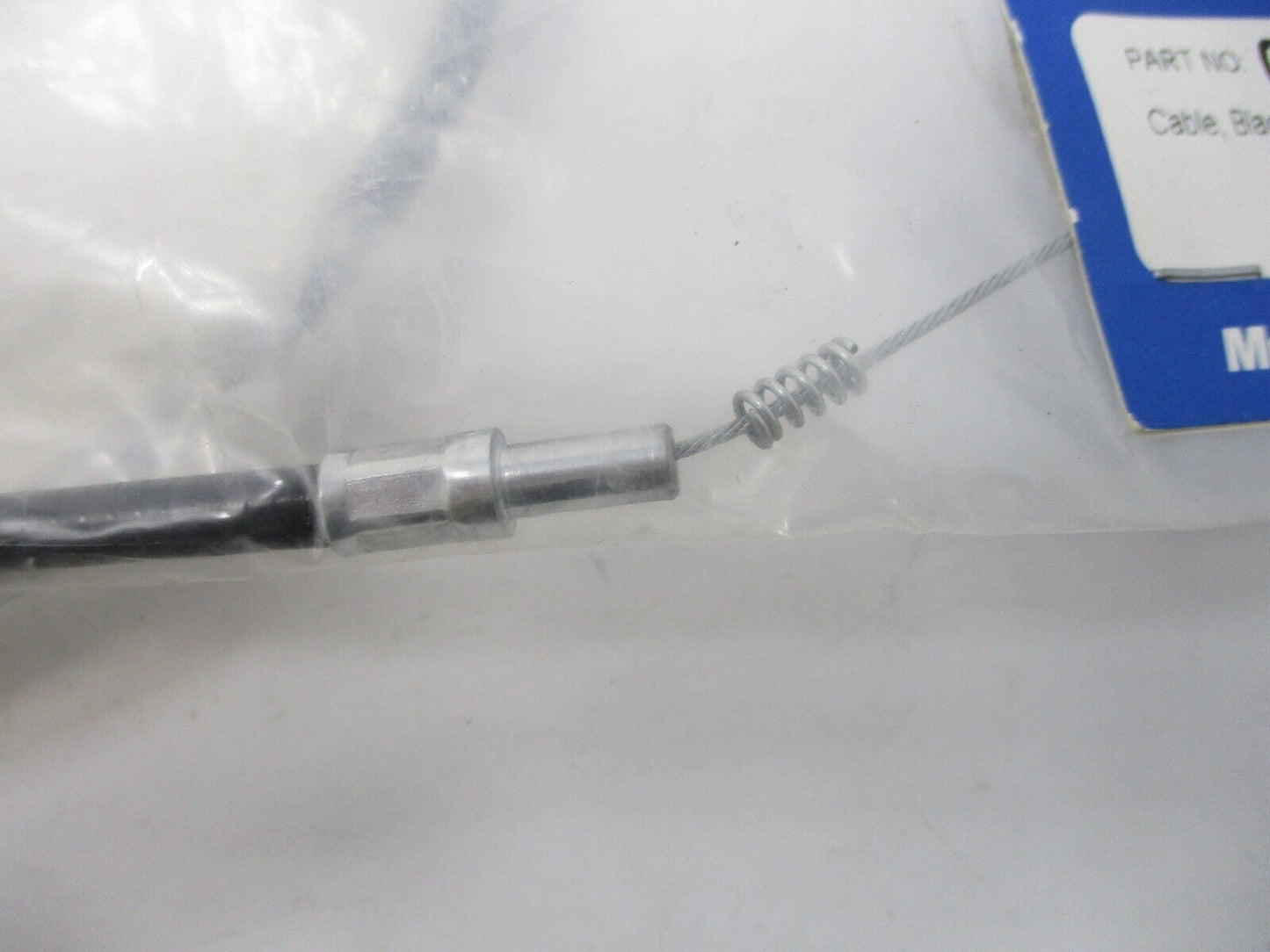 Motion Pro Black Vinyl Idle Cable 35.6" 06-0214