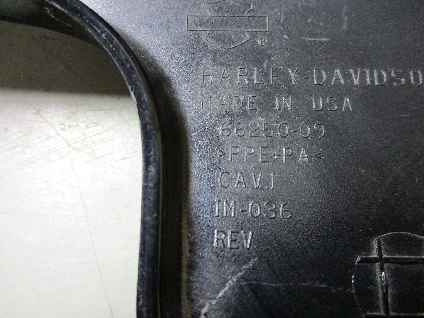 LEFT SIDE COVER FOR 2009 AND LATER HARLEY-DAVIDSON TOURING MODELS - 66250-09