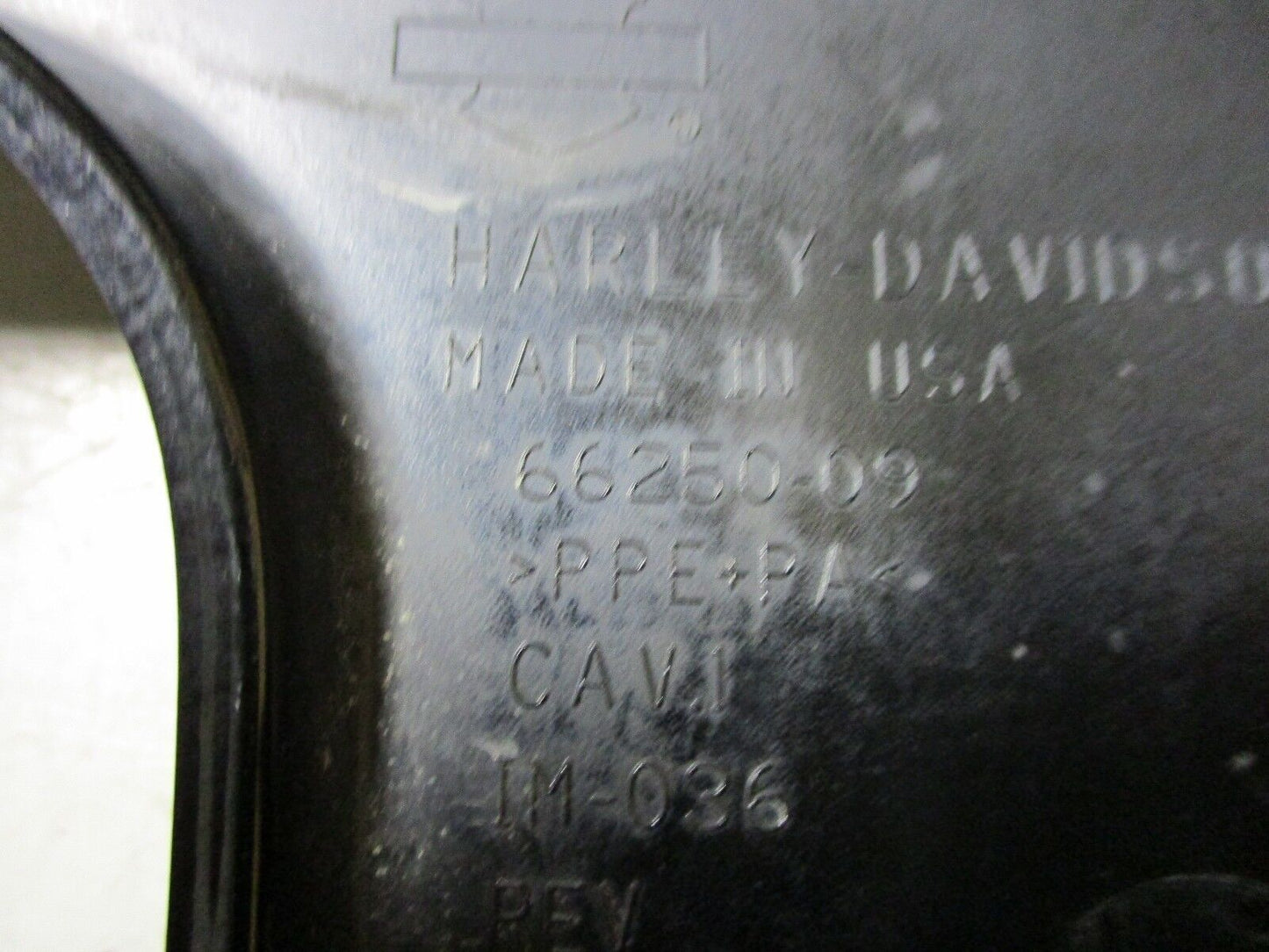 LEFT SIDE COVER FOR 2009 AND LATER HARLEY-DAVIDSON TOURING MODELS - 66250-09
