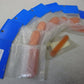LOTS OF 7 AMBER MINI For CUSTOM LIGHT BAR LENSES 50-330636A  9395