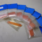 LOTS OF 7 AMBER MINI For CUSTOM LIGHT BAR LENSES 50-330636A  9395