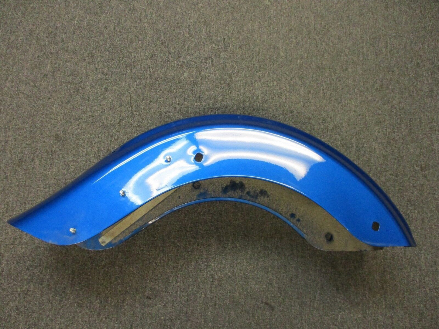 Harley Davidson OEM FLHX Rear Fender 14 Later Touring Blue Pearl 59500166DJO