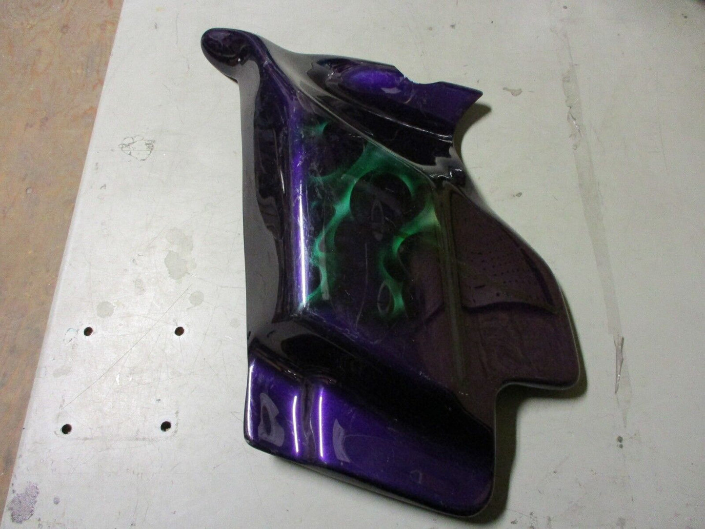 EXTENDED RIGHT SIDE COVER FOR 1997 - 2008 HARLEY-DAVIDSON TOURING MODELS