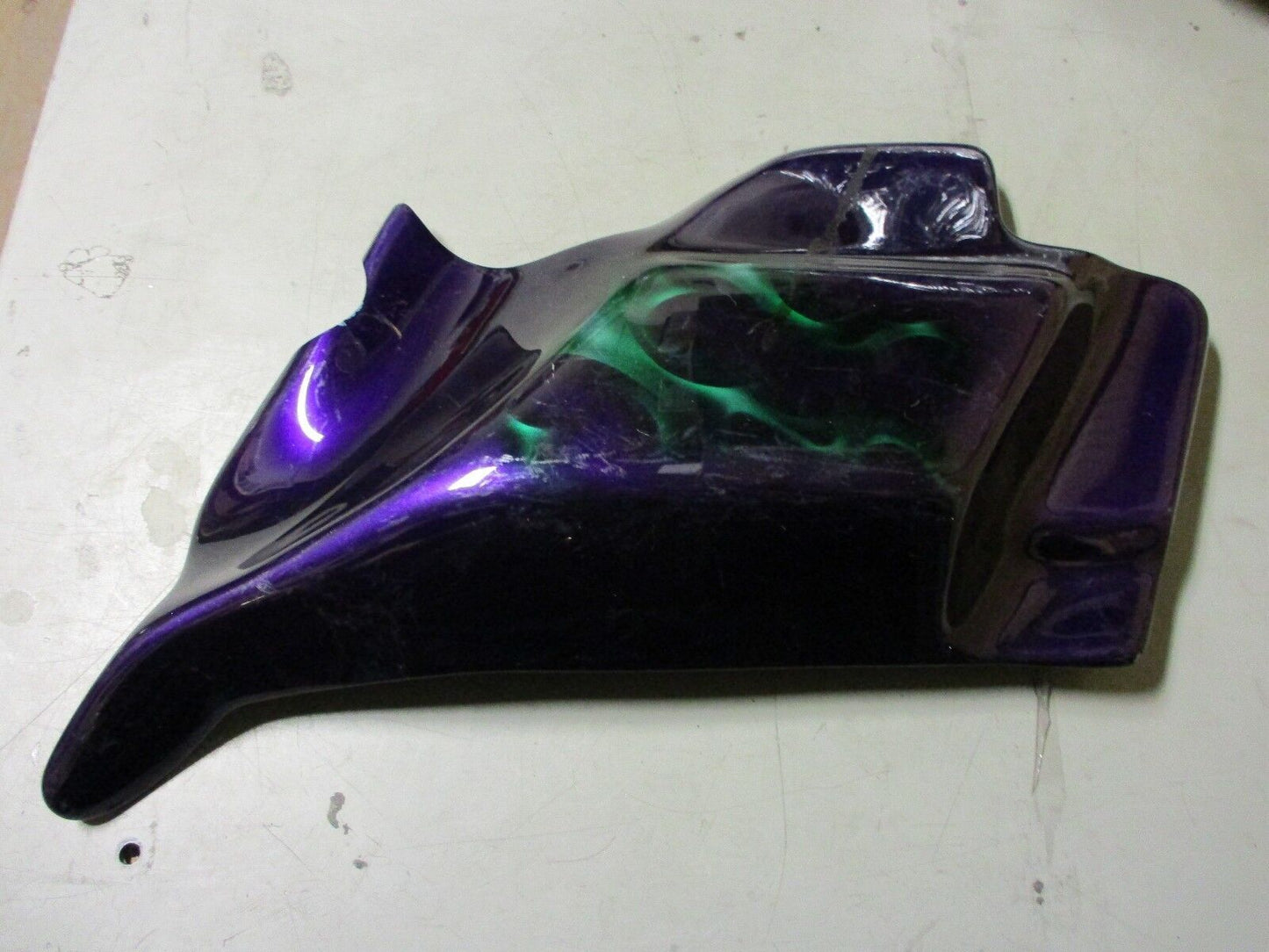 EXTENDED RIGHT SIDE COVER FOR 1997 - 2008 HARLEY-DAVIDSON TOURING MODELS