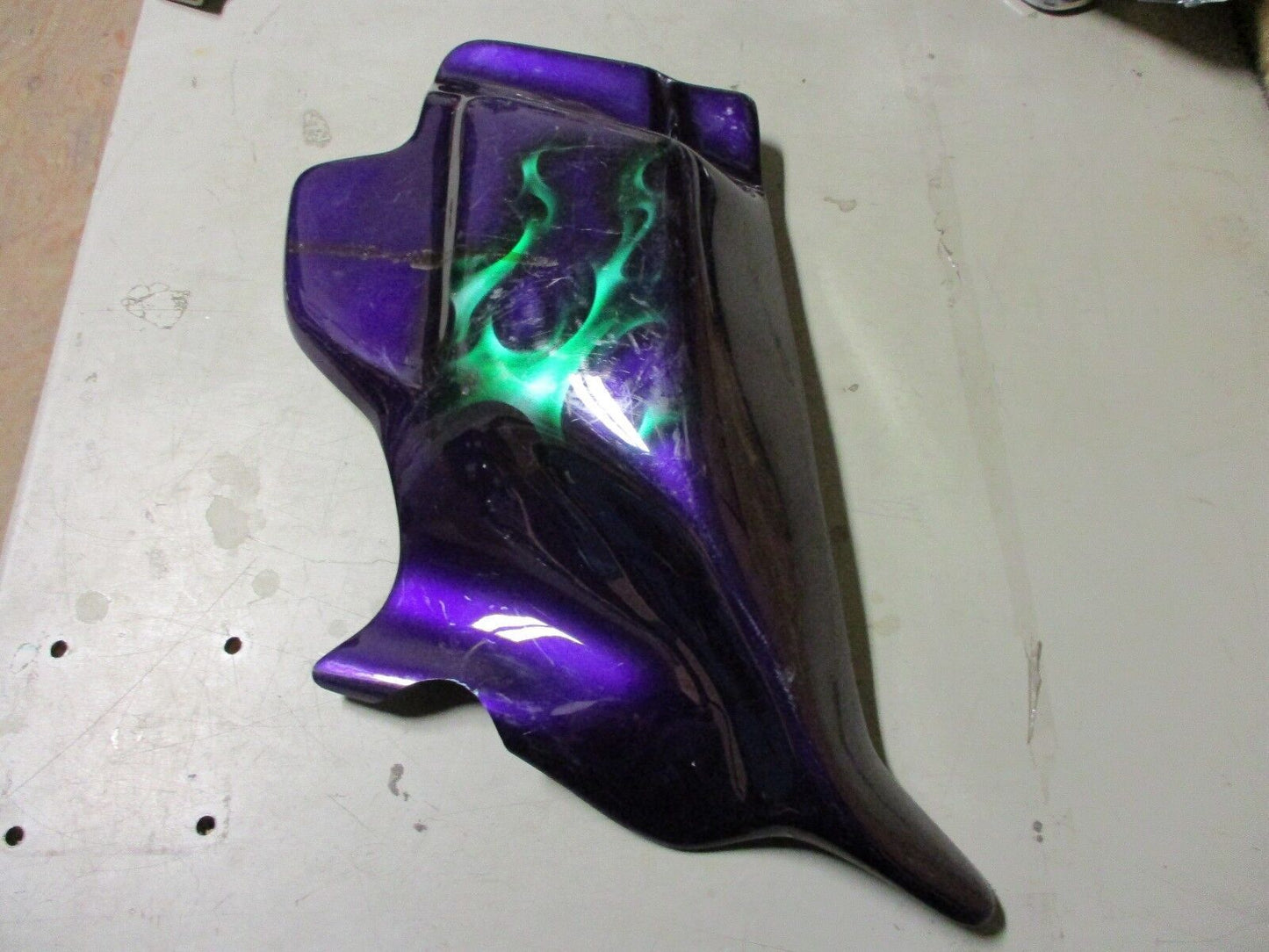 EXTENDED RIGHT SIDE COVER FOR 1997 - 2008 HARLEY-DAVIDSON TOURING MODELS