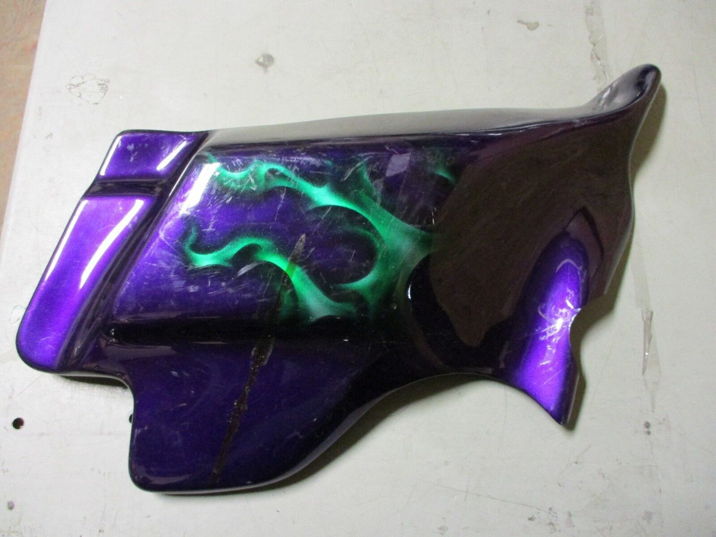 EXTENDED RIGHT SIDE COVER FOR 1997 - 2008 HARLEY-DAVIDSON TOURING MODELS
