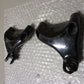 HARLEY-DAVIDSON 04- 14 BLACK XL PASSENGER FOOTREST BRACKETS 49314-04 & 49315-04