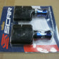 Scar racing Solid Cones Handlebar Mounts Blue P52 7/8" KX KXE