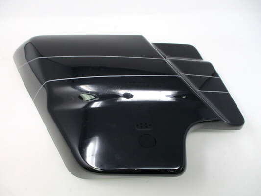 Harley Davidson OEM Touring Side Cover Vivid Black with Pinstripes 66250-09