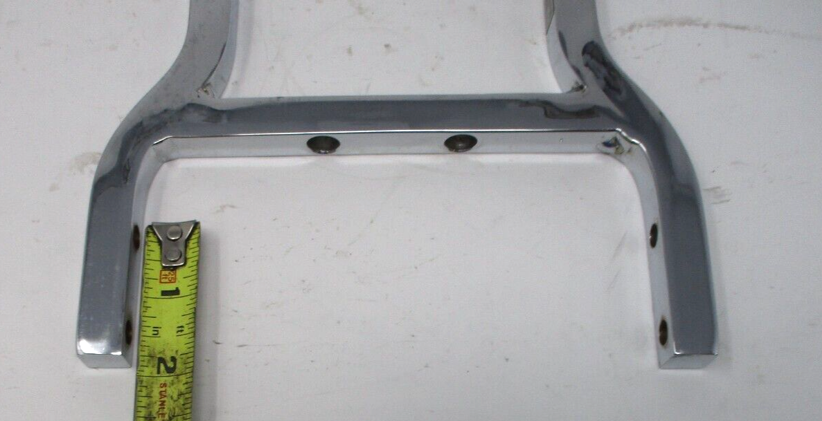 Chrome 11" Shorty Sissy Bar for Harley-Davidson