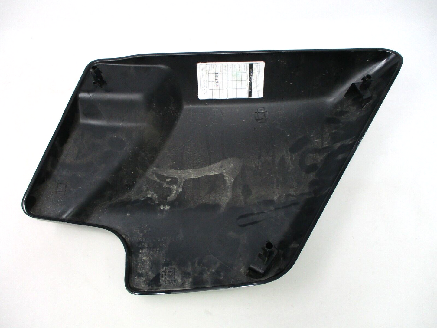 Harley Davidson OEM Touring Side Cover Vivid Black with Pinstripes 66250-09
