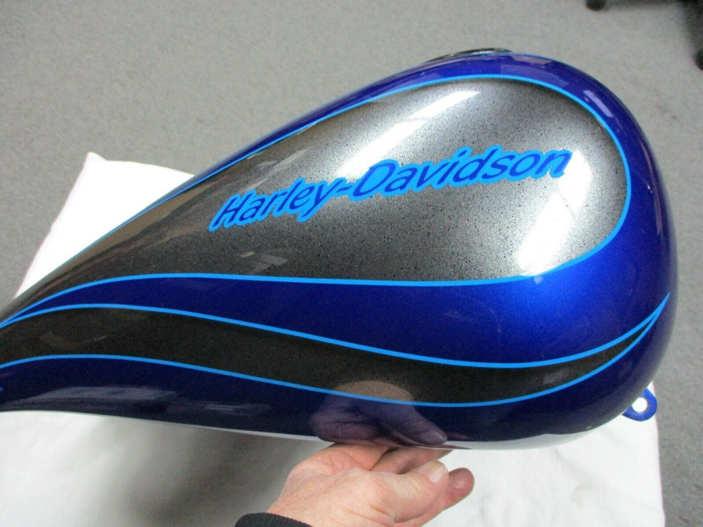 Harley Davidson OEM FLSTN Radical Paint Series Stretched Fuel Tank 61625-08CXV