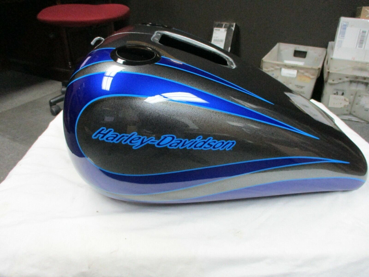 Harley Davidson OEM FLSTN Radical Paint Series Stretched Fuel Tank 61625-08CXV