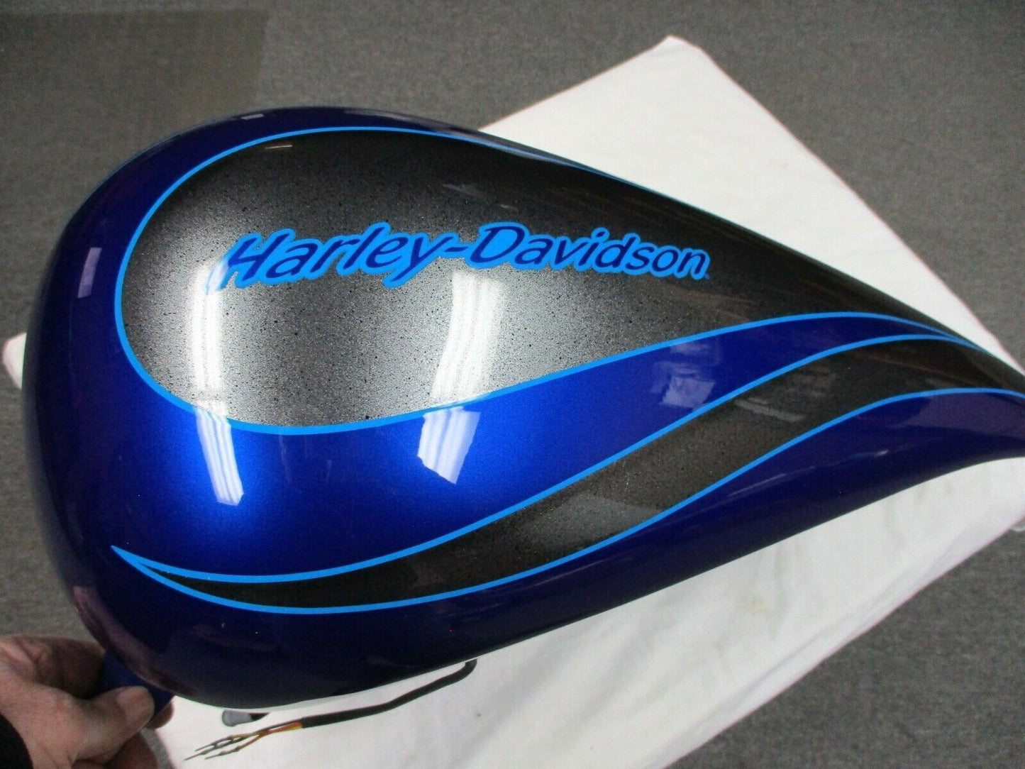 Harley Davidson OEM FLSTN Radical Paint Series Stretched Fuel Tank 61625-08CXV