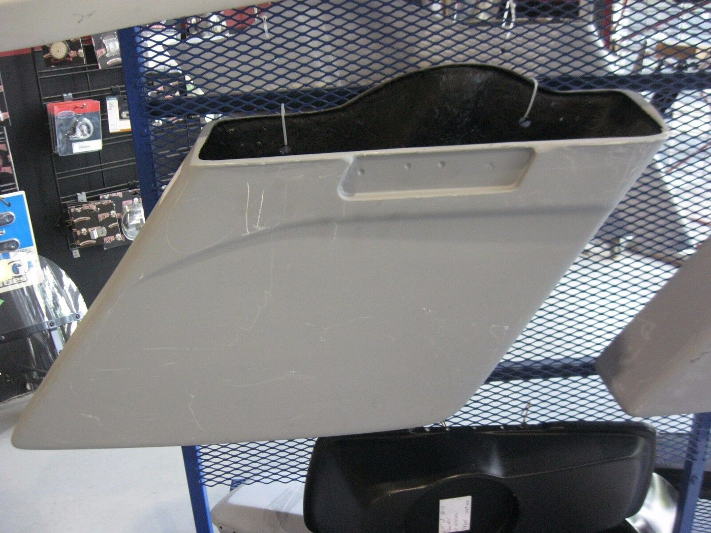 CAMTECH STRETCHED SADDLEBAGS W/ DUAL CUTOUTS FITS HARLEY DAVIDSON TOURING 98-13