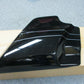 Harley Davidson OEM FLHX/FLTR Vivid Black Right Side Cover 2 Silver Pin Stripes