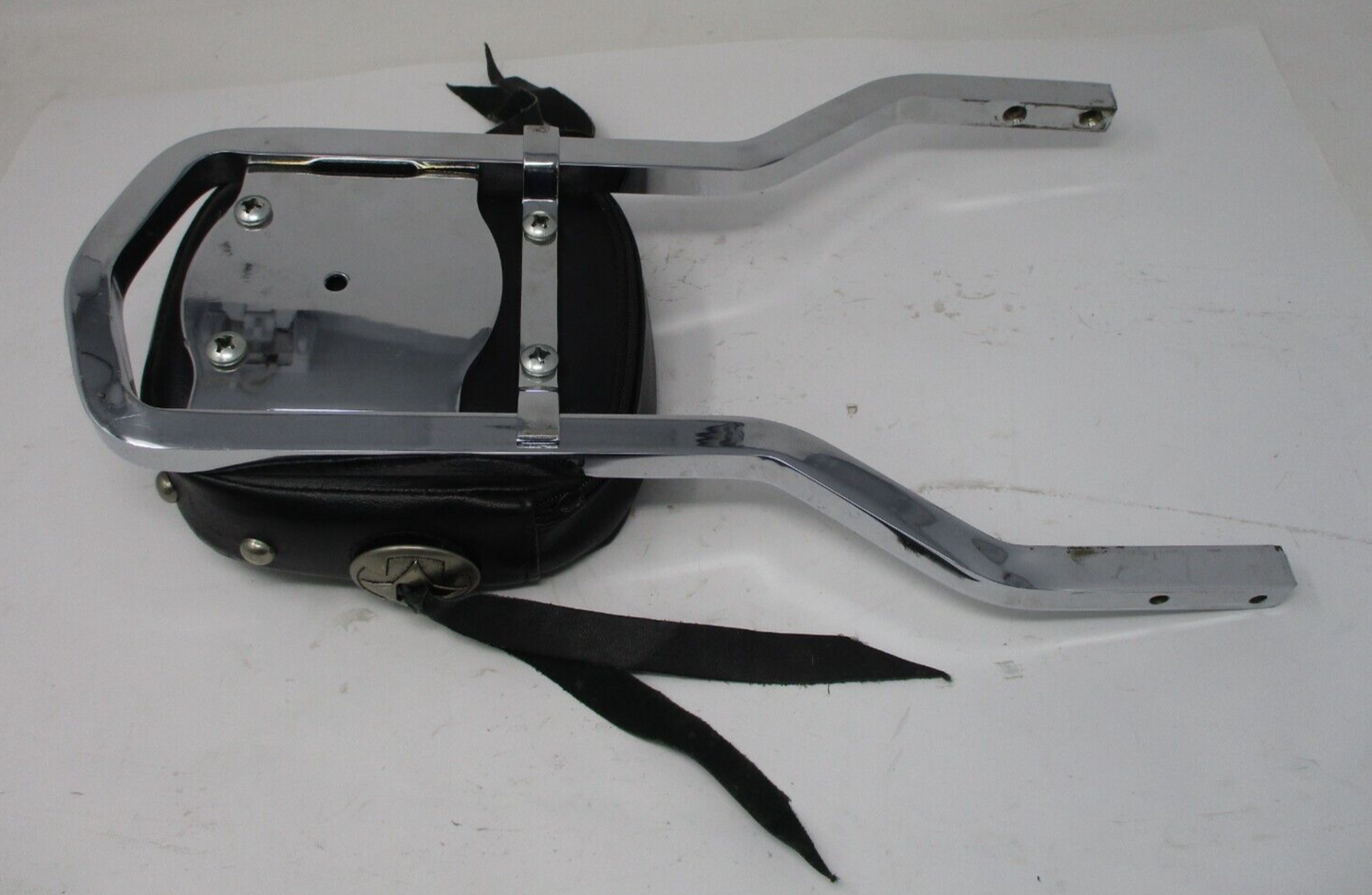Harley-Davidson®  OEM Softail 15" Chrome Sissy Bar with Backrest Pad  52735-85