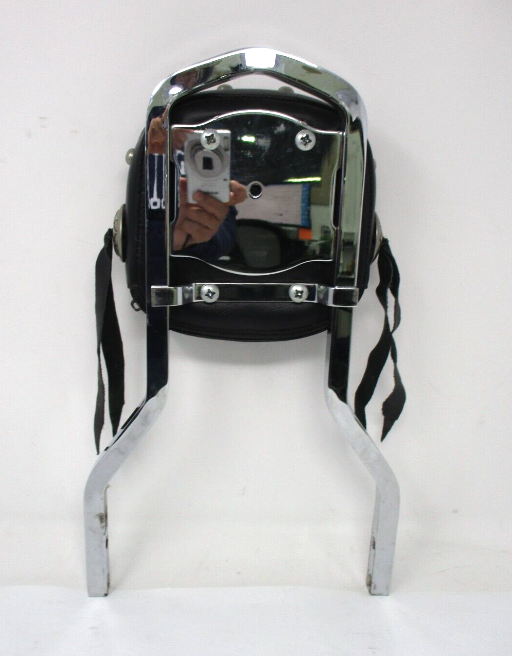 Harley-Davidson®  OEM Softail 15" Chrome Sissy Bar with Backrest Pad  52735-85