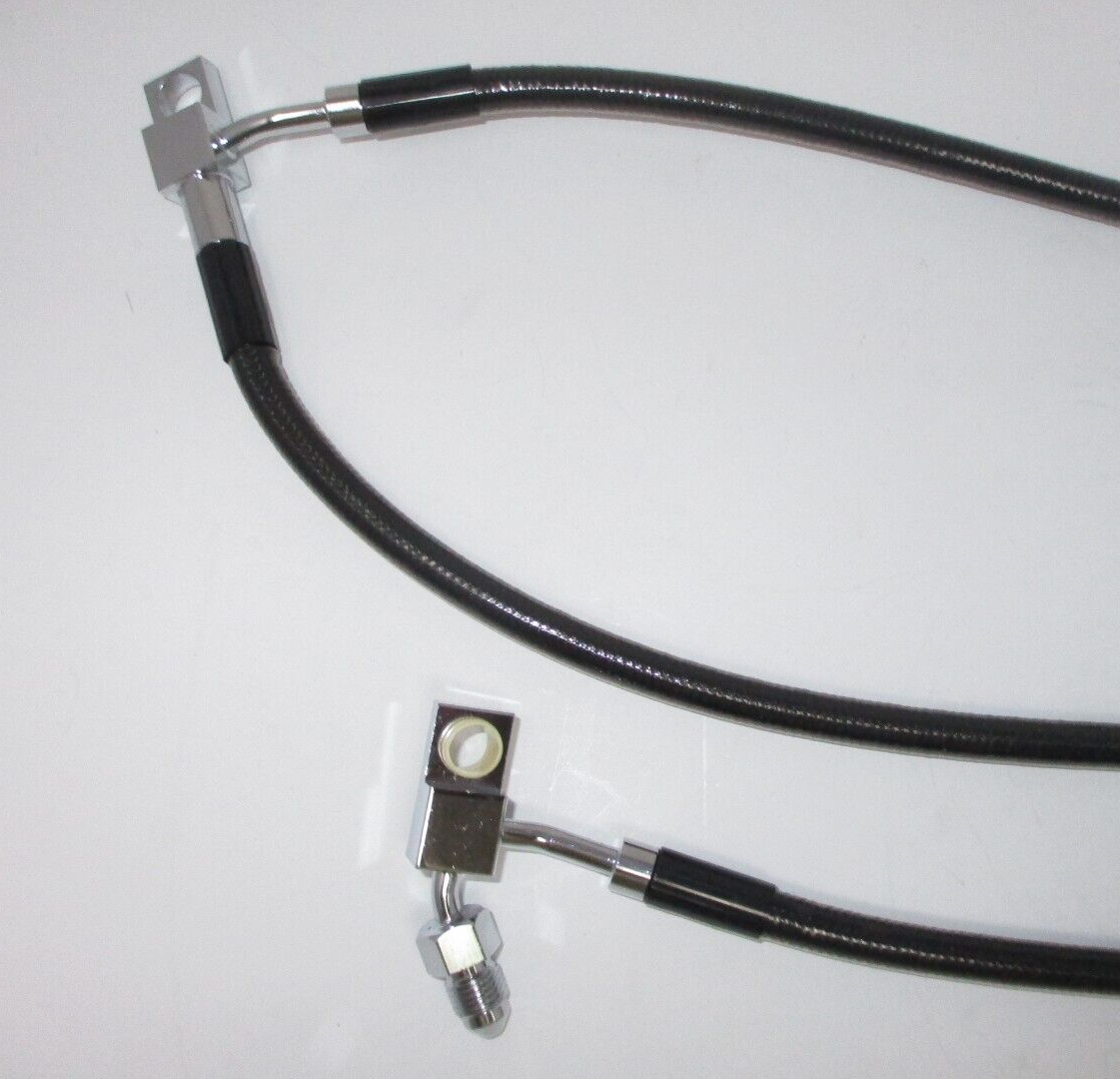 Harley-Davidson Black  Lower ABS Brake Line Kit 91500014