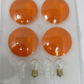 Harley-Davidson  Amber Turn Signal Lens with Bulbs 68440-86