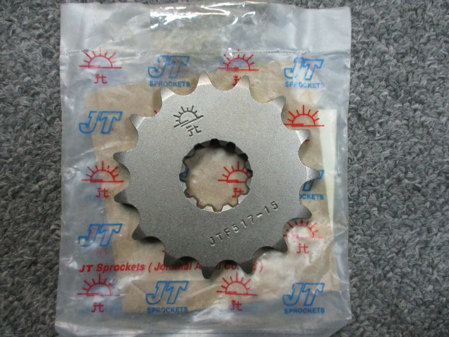JT Sprockets Front Steel Sprocket 15Tooth  530 Pitch  JTF517-15