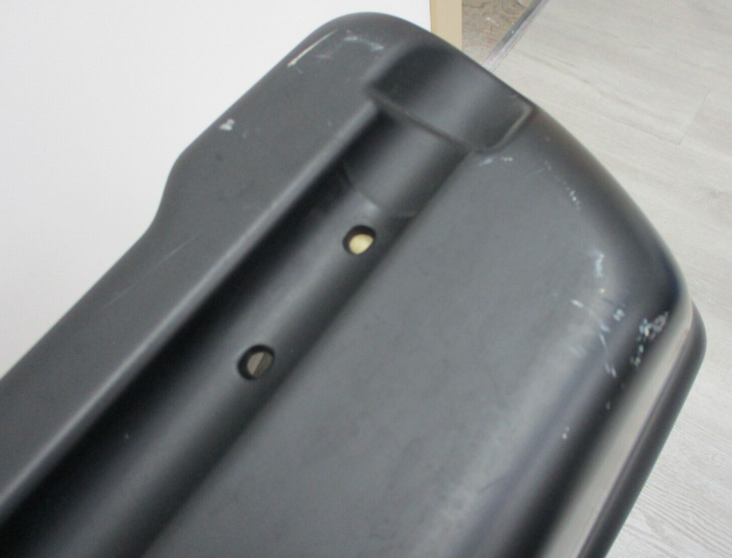 Harley Davidson OEM Left Saddlebag Black Denim w/Red Stripe 90200414