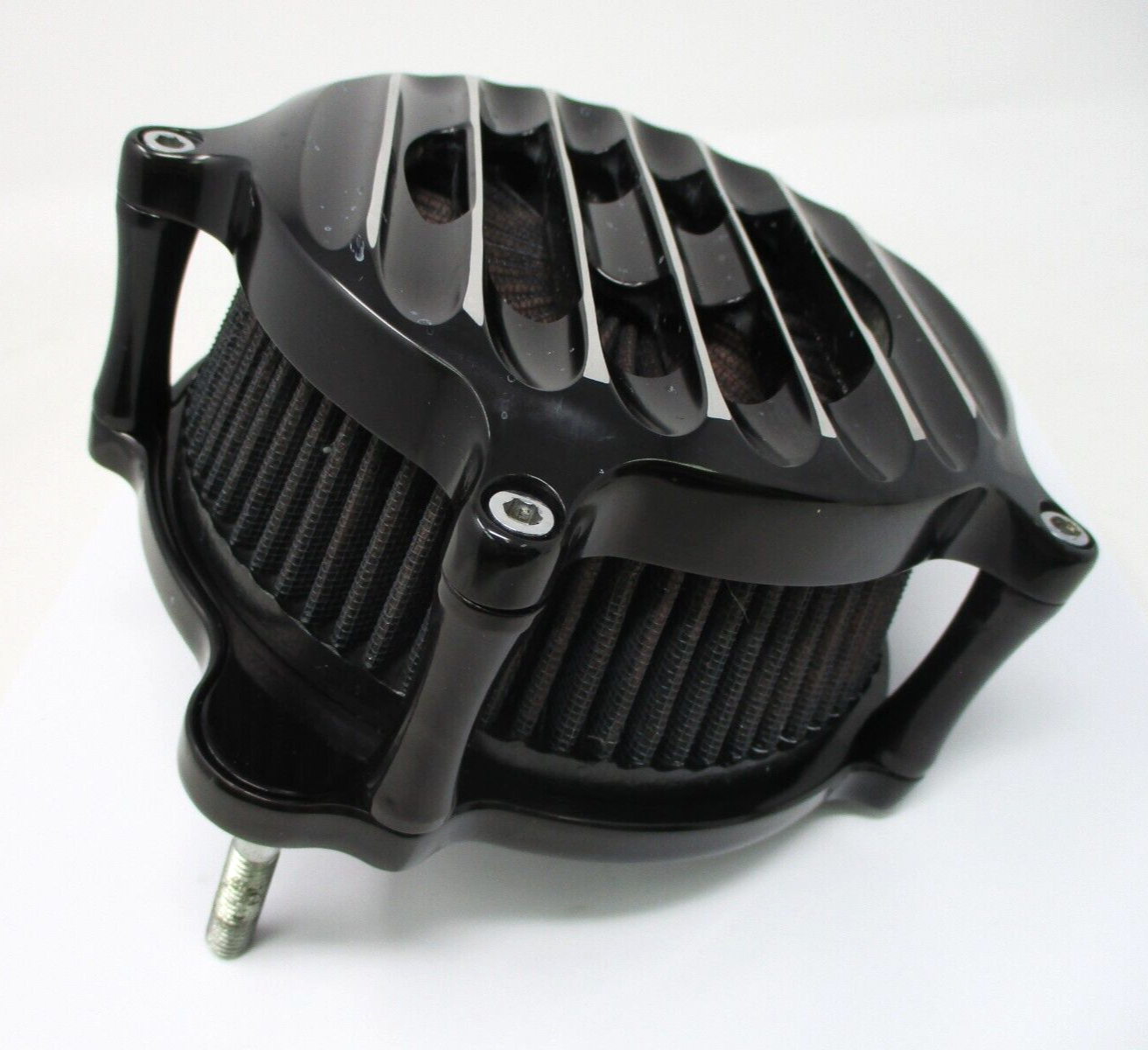 Roland Sands Design - Venturi Nostalgia Air Cleaner for Big Twin, Contrast Cut