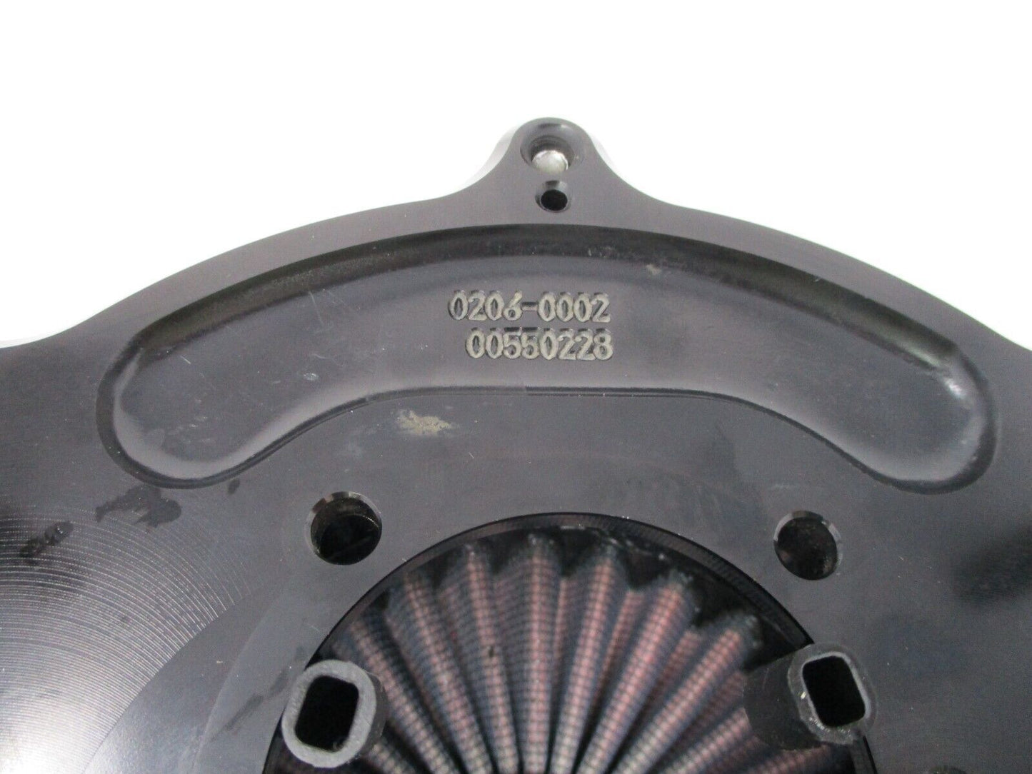 Roland Sands Design - Venturi Nostalgia Air Cleaner for Big Twin, Contrast Cut