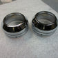 Harley Davidson OEM Chrome Grooved Billet Front Fork Slider Dust Covers 46319-04