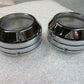 Harley Davidson OEM Chrome Grooved Billet Front Fork Slider Dust Covers 46319-04