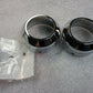 Harley Davidson OEM Chrome Grooved Billet Front Fork Slider Dust Covers 46319-04