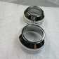 Harley Davidson OEM Chrome Grooved Billet Front Fork Slider Dust Covers 46319-04