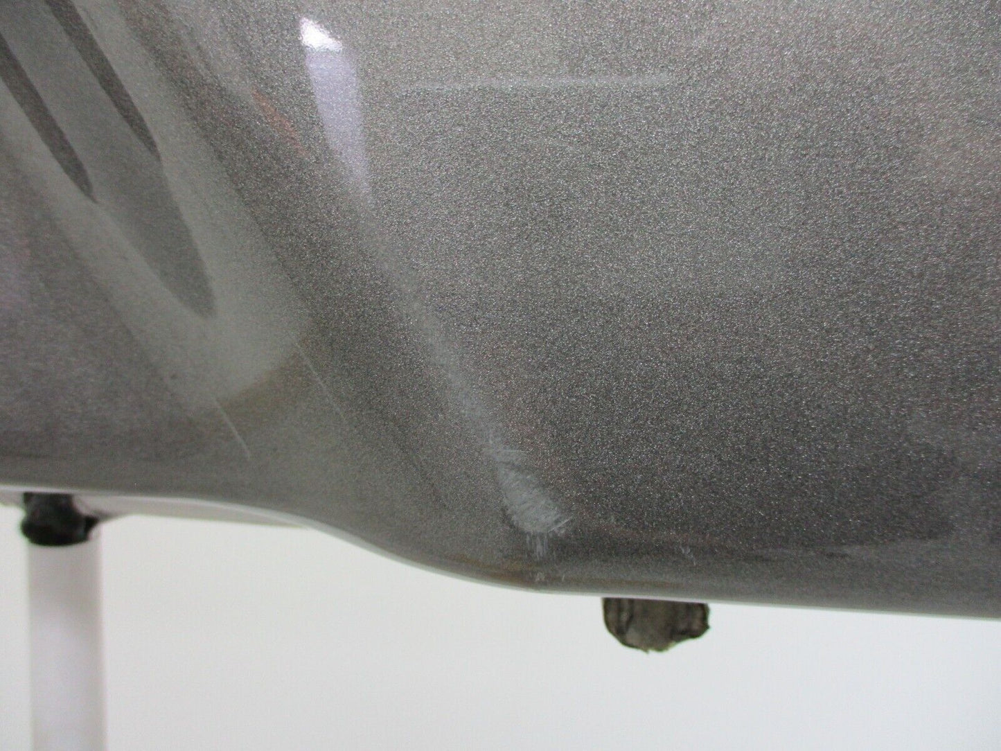 Harley Davidson OEM Right Saddlebag Silver w/Pinstripes 90200412