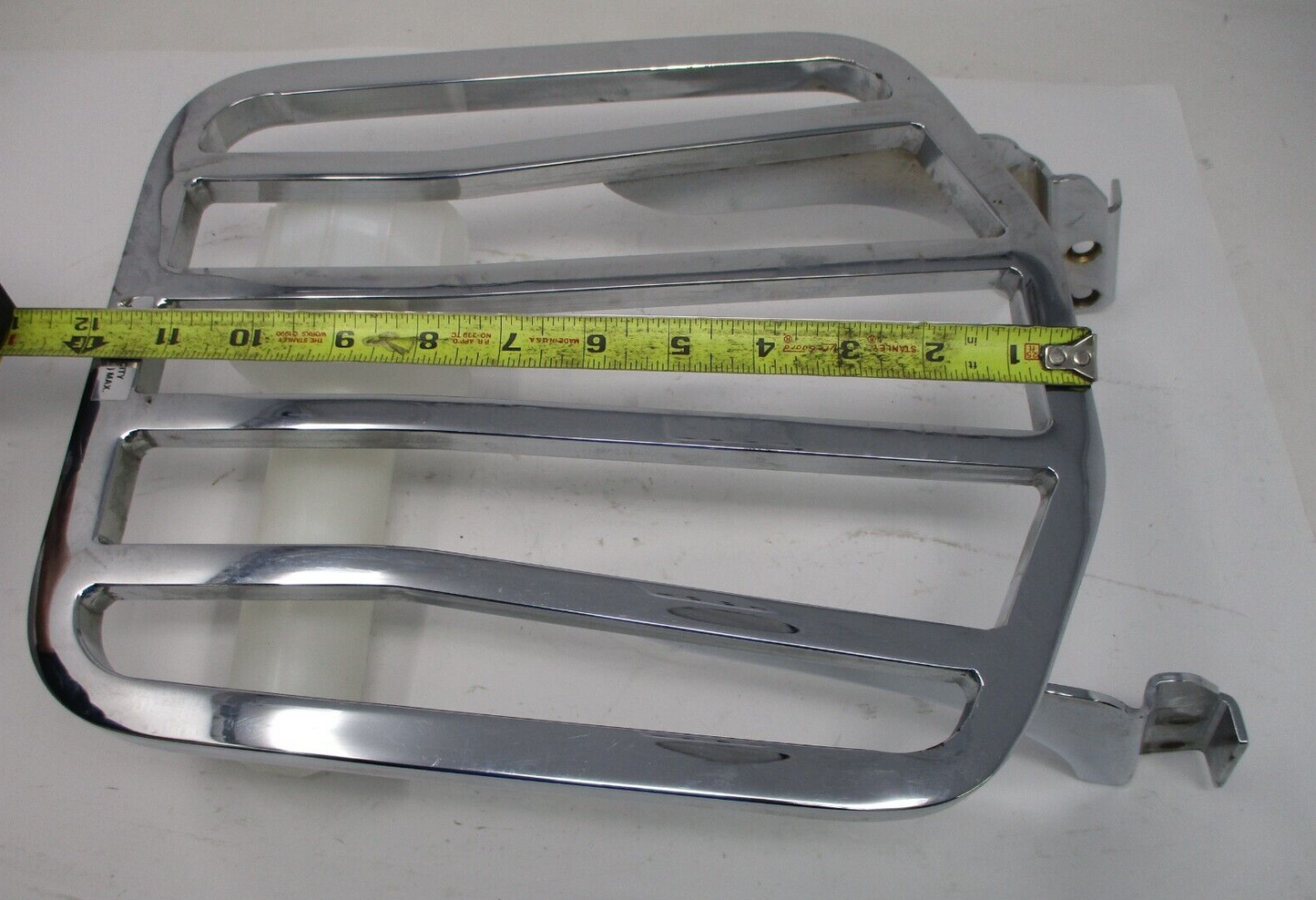 Sissy Bar Luggage Rack Formed Chrome