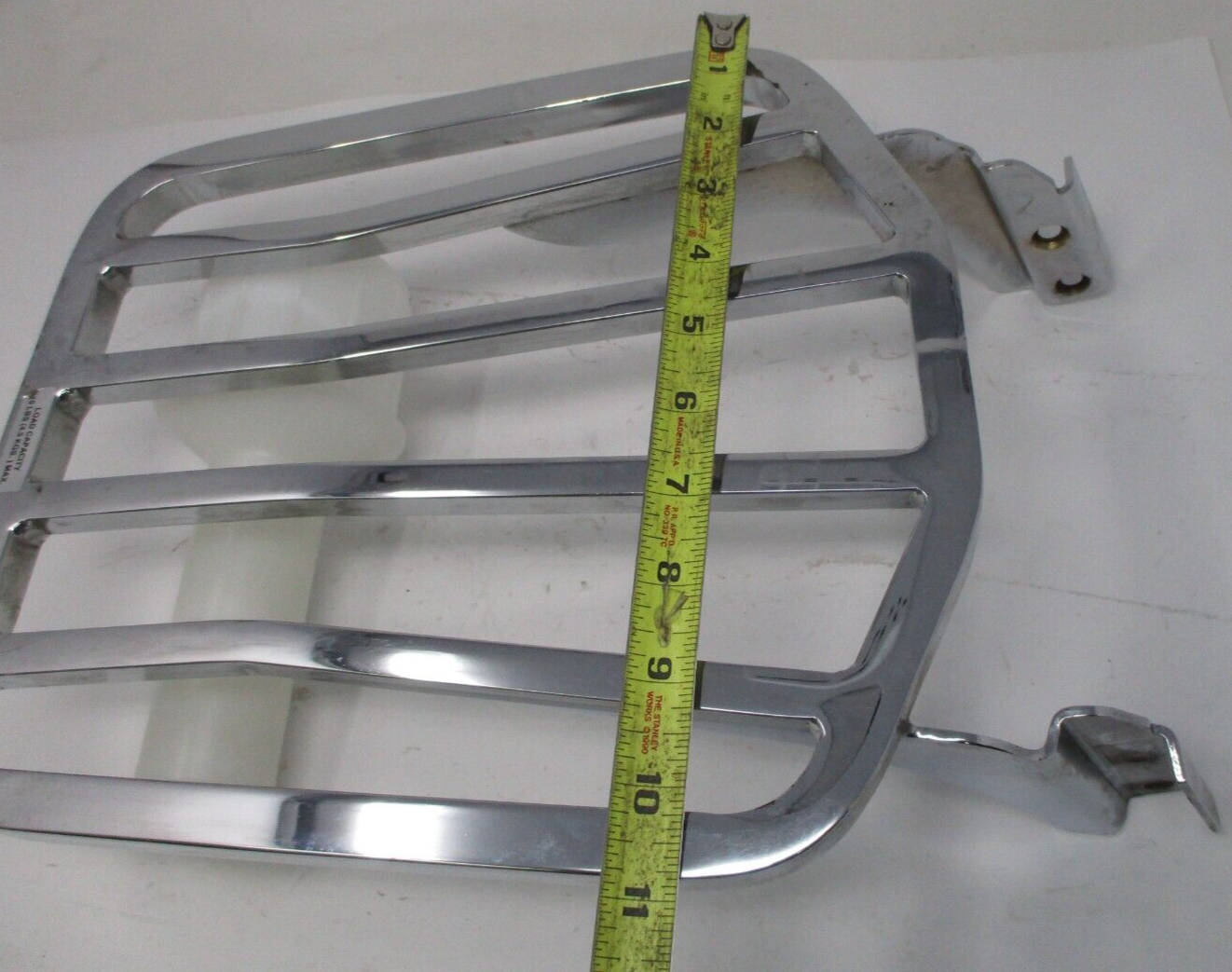 Sissy Bar Luggage Rack Formed Chrome