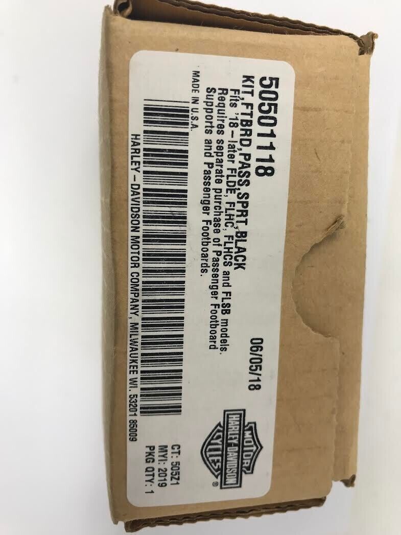 Harley Davidson OEM Kit, FTBRD, PASS, SPRT, BLACK 50501118