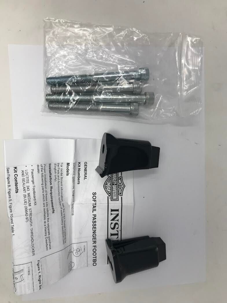 Harley Davidson OEM Kit, FTBRD, PASS, SPRT, BLACK 50501118