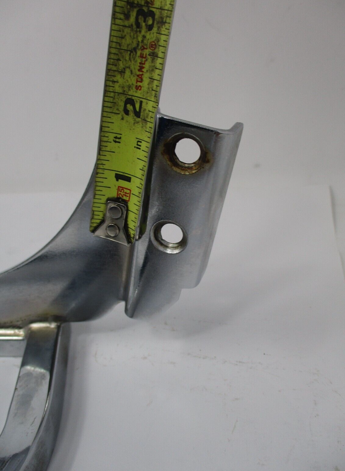 Sissy Bar Luggage Rack Formed Chrome