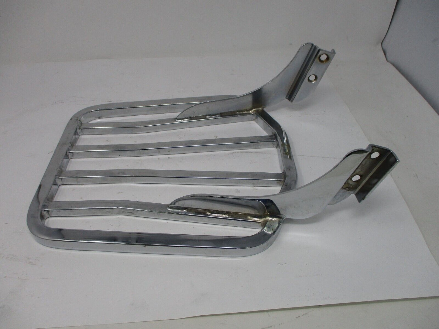 Sissy Bar Luggage Rack Formed Chrome