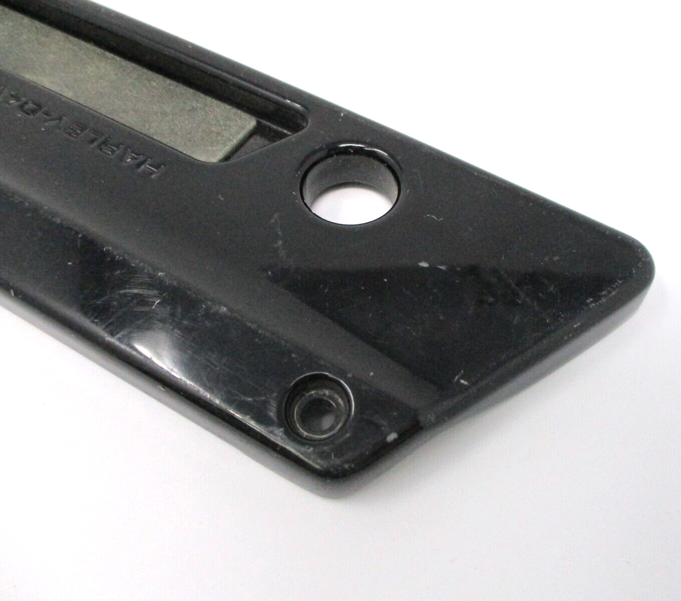 Harley Davidson OEM Touring Saddlebag RH Gloss Black Latch Plate 90601-93A