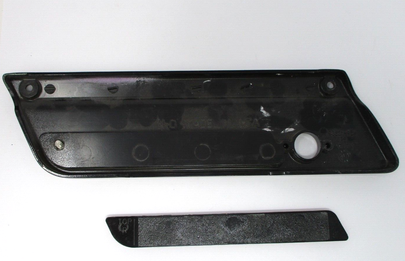 Harley Davidson OEM Touring Saddlebag RH Gloss Black Latch Plate 90601-93A