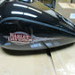 Harley Davidson OEM FLHTC Fuel Tank Vivid Black Silver Stripes  61360-08BHY