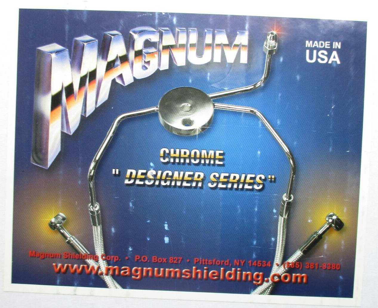 Magnum  Lower Brake Line  '08-'13 FXDF SCII D/SERIES 174220