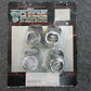 Chrome Specialties Chrome Tappet Block Covers 86-90 Sportster XL, XLS 020030