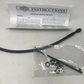 Harley Davidson OEM Diamond-Black Brake Line 41800534