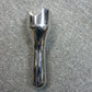 7 Inch Chrome Riser for Chrome 2 Inch Speedo or Tach Mount Cups 1 only