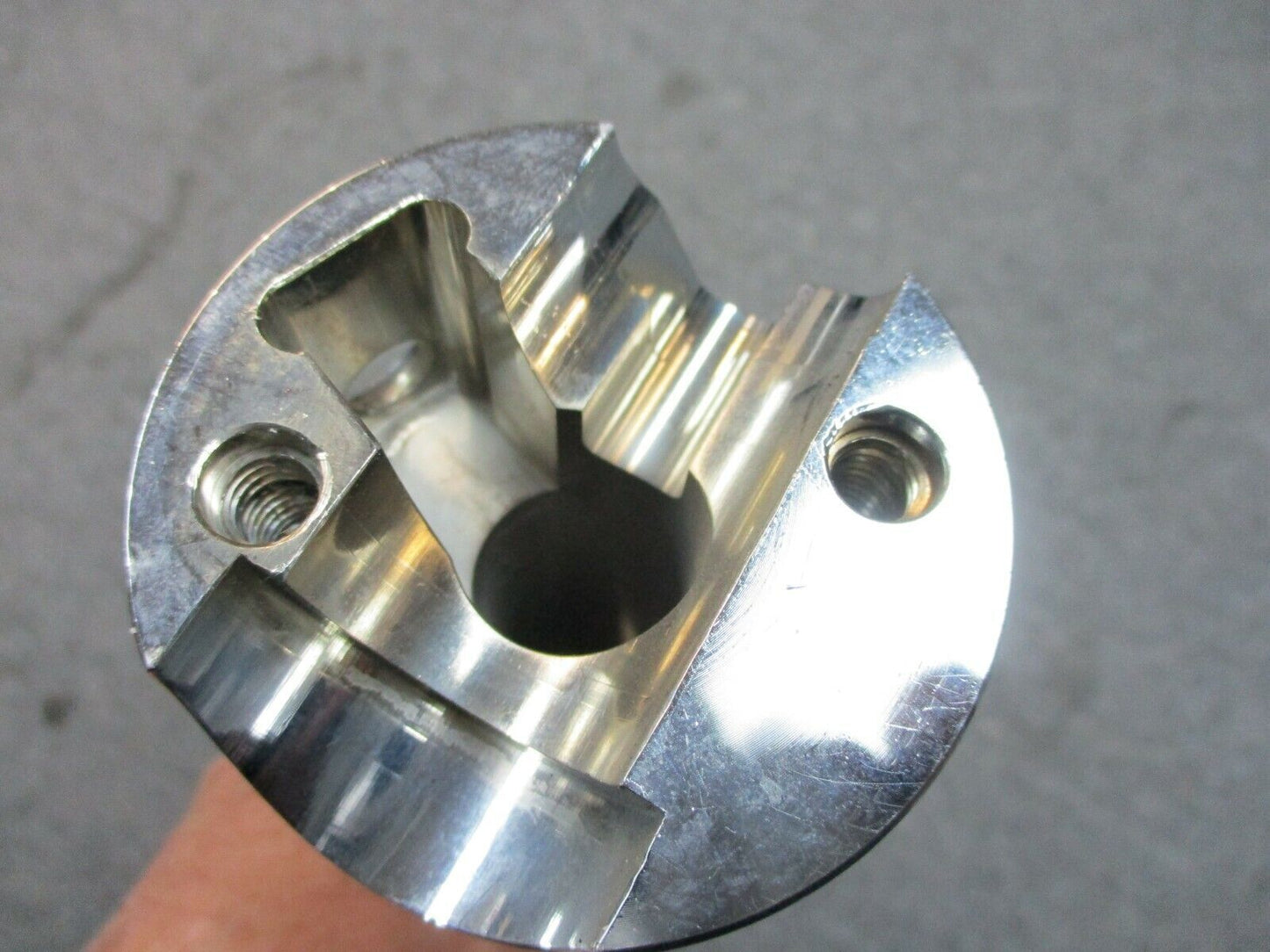 7 Inch Chrome Riser for Chrome 2 Inch Speedo or Tach Mount Cups 1 only